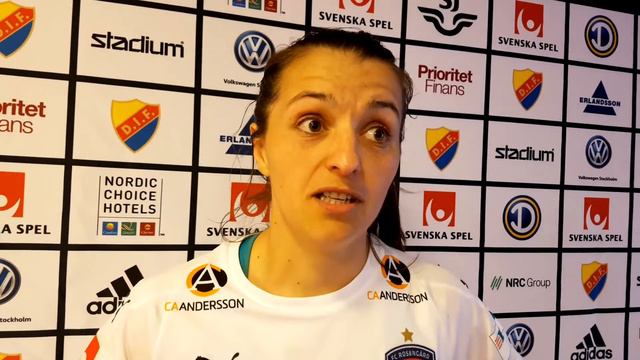 Iva Landeka (FC Rosengård) after Djurgården - FC Rosengård 1:2 (05052018) смотреть онлайн