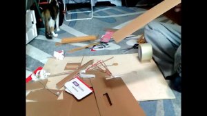 Полка из картона, своими руками