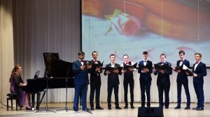 КДШИ. Мужской хор народного коллектива капеллы КДШИ А. Морозов «Малиновый звон»