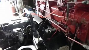 Завоздушивание системы охлаждения на Фусо кантр!