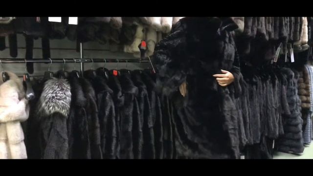 ШУБА НОРКОВАЯ 110 СМ, КОМБИНИРОВАННАЯ С КАПЮШОНОМ смотреть онлайн