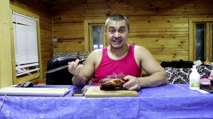 Мясо варено-копченое