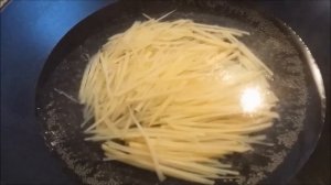 Китайская кухня. Жареная картошка соломкой по-китайски