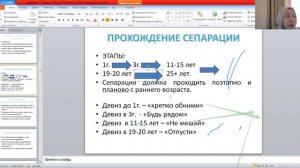 Мастер-класс: Сепарация. Признаки непройденной сепарации. Правила прохождения сепарации.