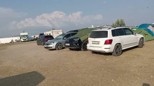 Евпатория. Вечерний автокемпинг Лазурный Берег. Крым. Воскресенье 14 августа 2022 17.40