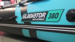 Надувная лодка GLADIATOR E380S (СПб)