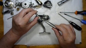 Катушка Daiwa SweepFire-A 1500 - ТО+апгрейд своими руками (катушка для левши).