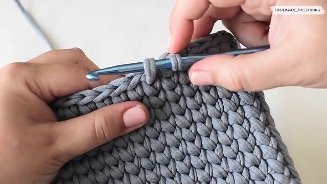 Узор крючком столбики в раскол | идеальные галочки смотреть онлайн