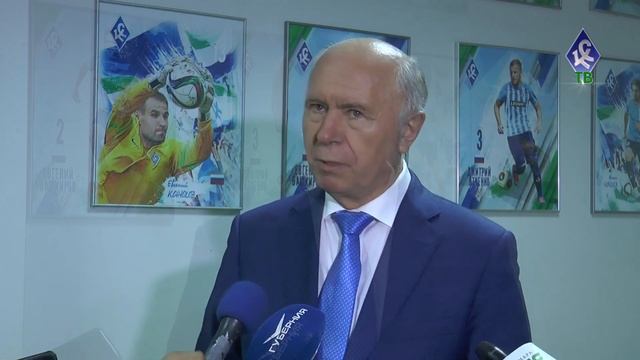 Николай Иванович Меркушкин: "Выражаю благодарность команде и болельщикам" смотреть онлайн