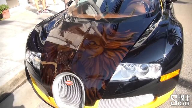 World Famous Bijan Bugatti Veyron in Los Angeles смотреть онлайн