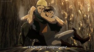 Attack on Titan S2 : EREN VS REINER 2ND ROUND HD
