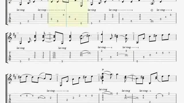 Gerardo Nuñez ? Sevilla ?Vals Flamenco ? FLAMENCO GUITAR TABS
