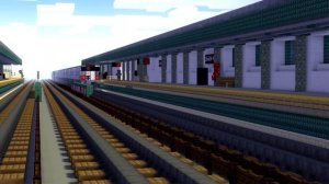 Minecraft NYC 7 Train Subway 33rd St Animation