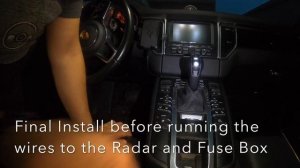 HOW TO REMOVE CENTER CONSOLE ON PORSCHE MACAN DIY FOR HARDWIRE RADAR INSTALL