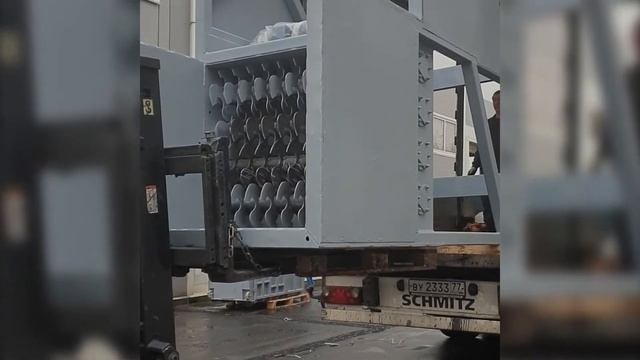 Отгрузка раскиповывателя для прессованных ПЭТ бутылок
