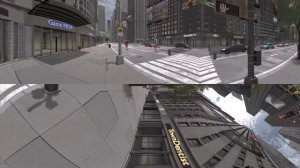 360° VR Giant Pomni Appear the City!