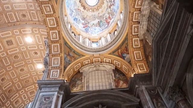 Рим,Ватикан,площадь Святого Петра. 29.06.21 смотреть онлайн