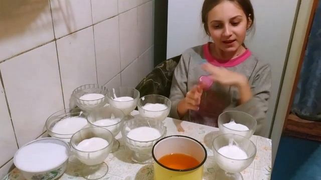 Очень вкусное ЖЕЛЕ готовлю с  мамой на праздник Новый Год/рецепт Желе из желатина/Делаю вкусняшки