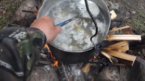 УХА ИЗ ОКУНЕЙ. ВКУСНЕЕ НЕ БЫВАЕТ!