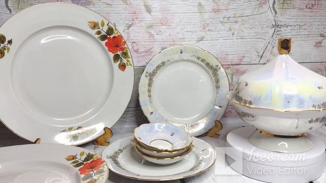 Посуда из коллекции. Дружковка. фарфоровая посуда ссср смотреть онлайн