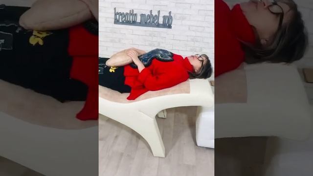 Анатомическая кушетка для Наращивания ресниц косметологам Мастерам перманентного макияжа смотреть онлайн