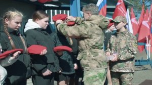 Открытие военно-спортивной игры "Зарница 2.0"
