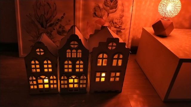 Голландские дома Нидерланды  Европейские дома Домик светильник Dutch Houses