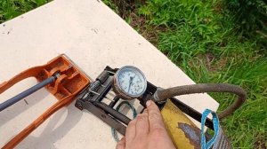 Обзор ножного насоса из СССР 81 года