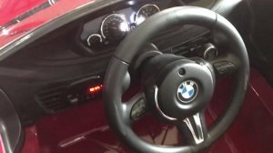 BMW X6 MINI - ОБЗОР видео детского электромобиля