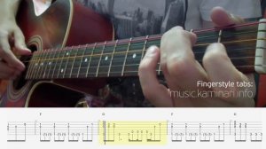 Ария – Штиль (на акустической гитаре соло, табы, fingerstyle guitar)