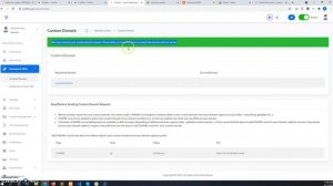 Custom Domain Request & Setup