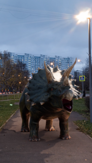 Динозавры в Москве - Анимация