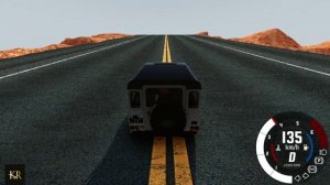 BeamNG Drive Прыжок через каньон Смерти на автомобиле (Land Rover Defender 1990) Мод патруль!