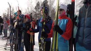 В минувшее воскресенье на городской лыжной базе прошёл спортивный праздник «Все на лыжи»