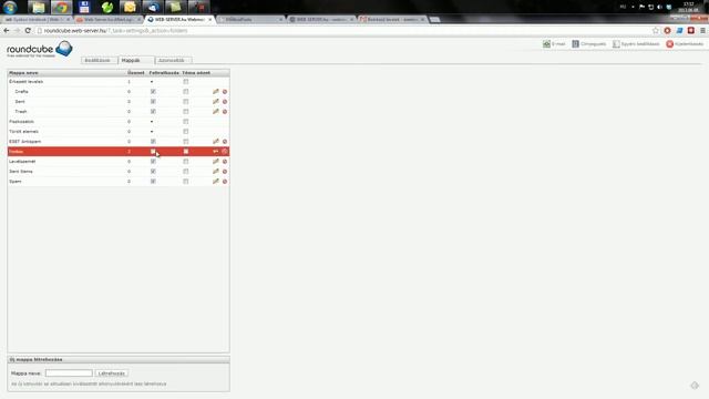 IMAP mappák hozzáadása e-mail klienshez | Web-Server.hu смотреть онлайн