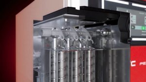 Автоматический конденсационный котёл Fröling PE1c Pellet на пеллетах.