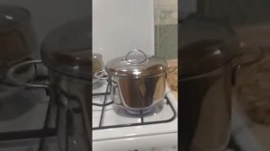 как ведут себя на плите кастрюли Tupperware VSMPO, ВСМПО посуда Гурман.