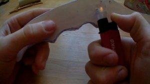 как сделать складной нож из бумаги