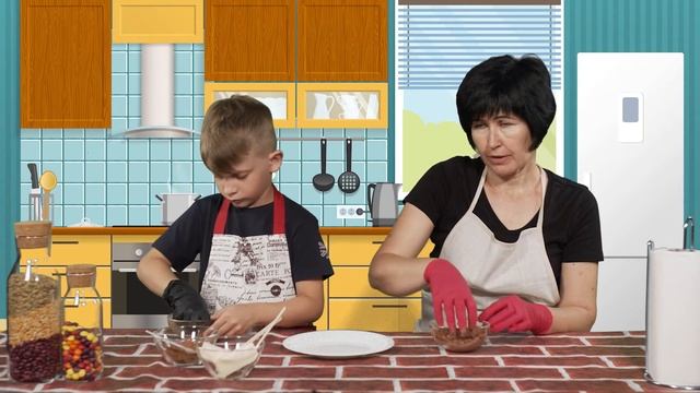 Колбаска из печенья - Готовим с детьми - Благая весть Дети смотреть онлайн