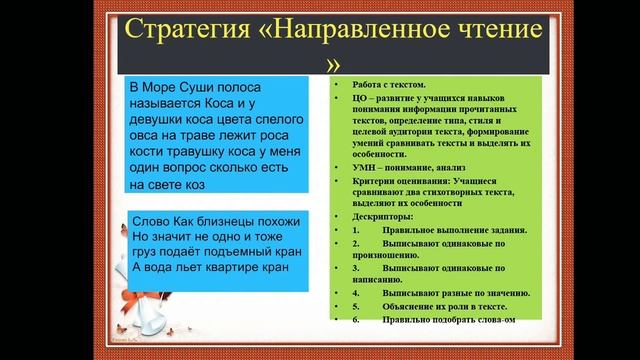 Видеоурок.Русский язык 2 класс. Слова одинаковые по произношению и написанию, но разные по значению смотреть онлайн