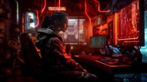 Cyberpunk Dark Sci-Fi