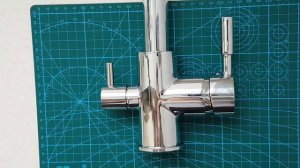 Кухонный смеситель 2 в 1 (+для фильтра) WANFAN HJ-0175 + маленький обзор коврика для резки