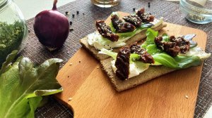 Бутерброды с вялеными томатами ? - вкус и польза для здоровья ?!!!