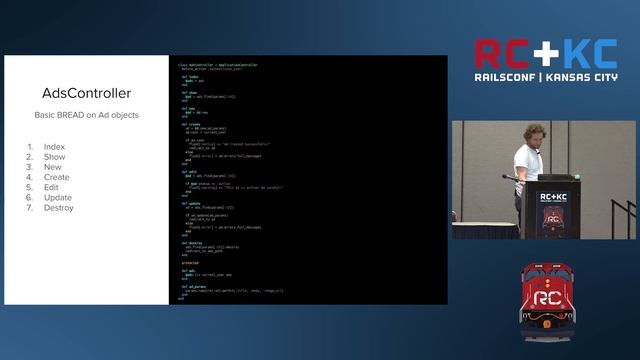 RailsConf 2016 - Zen and the Art of the Controller by Michael Kelly смотреть онлайн