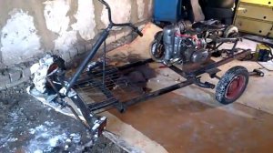 картинг из мотоцикла Урал