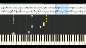 50 Cent - P.I.M.P [Piano Tutorial] Synthesia