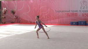 Соревнования по художественной гимнастике «Плат узорный» собрали более 480 спортсменок