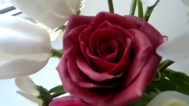 Букет цветов из полимерной глины. Ручная работа смотреть онлайн