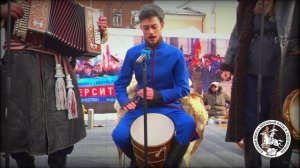 Масленица 2021. Казачьи кони в центре Москвы! Масленица в Первом Казачьем Университете