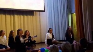 Песня ко Дню Учителя под гитару